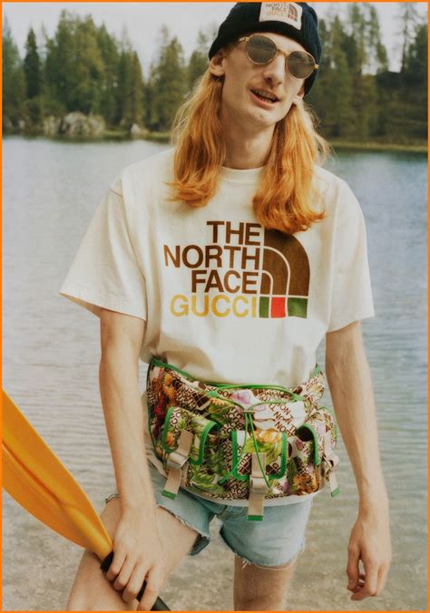 collection gucci north face